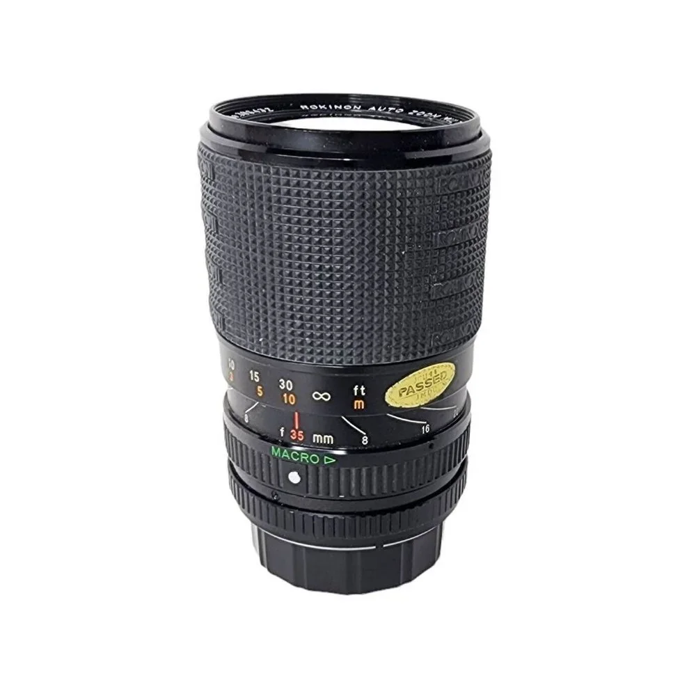 Rokinon Auto Zoom Macro Lens Multi Coated 1-3.9-135mm No 306432 Japan-Untested